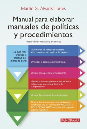 Manual para elaborar manuales de políticas y procedimientos